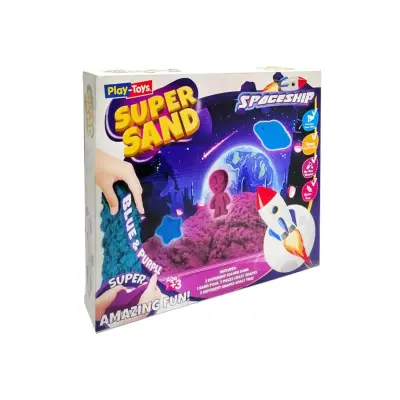 Play Toys Kinetik Kum Uzay Macerası Oyun Kumu 500gr (1)
