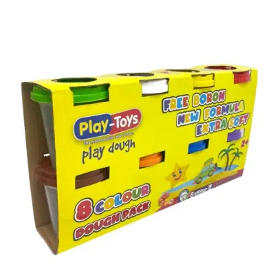 Play-Toys Oyun Hamuru 8X100 Gr (1)
