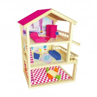 Play Wood Ahşap Ev Seti 12 Parça