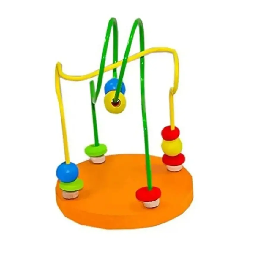 Play Wood Ahşap Kutuda Mini Boncuklu Koordinasyon - 1