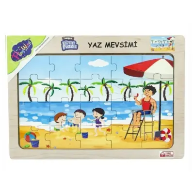 Play Wood Ahşap Tutmalı Puzzle Yaz Mevsimi - 4