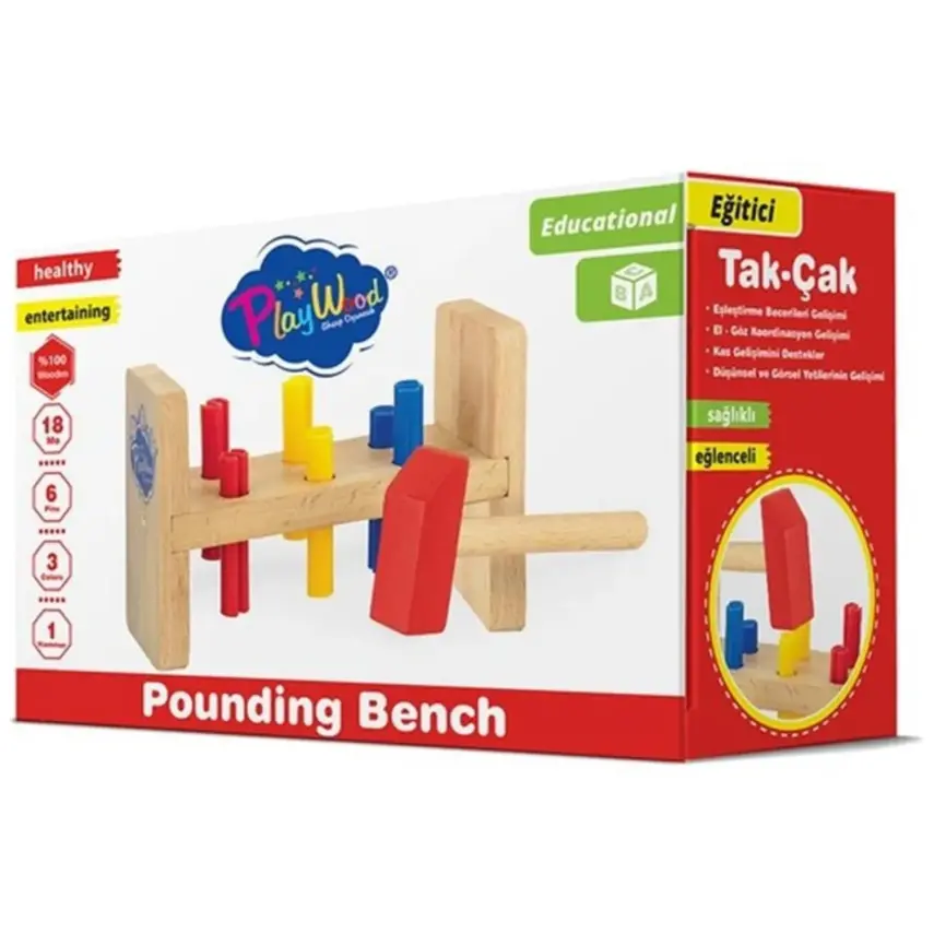 Play Wood Kutuda Ahşap Tak-Çak - 3
