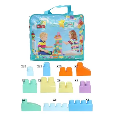 Playblox Blok Pastel 133 Parça (1)