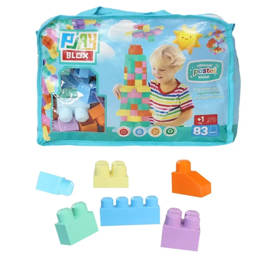 Playblox Blok Pastel 83 Parça - 1