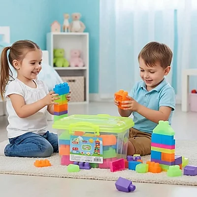 PlayBlox Blok Yapı Oyuncakları 56 Parça - 3
