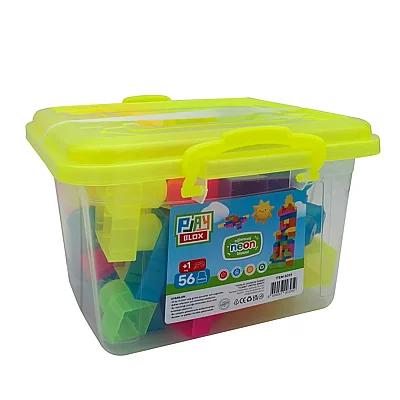 PlayBlox Blok Yapı Oyuncakları 56 Parça (1)