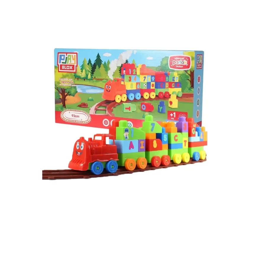 Playblox Tren Seti 77 Parça - 1