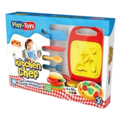 Playtoys Kıtchen Chef Oyun Hamuru Seti