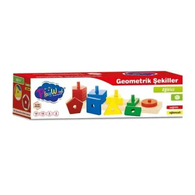 Playwood Ahşap Geometrik Şekiller - 3