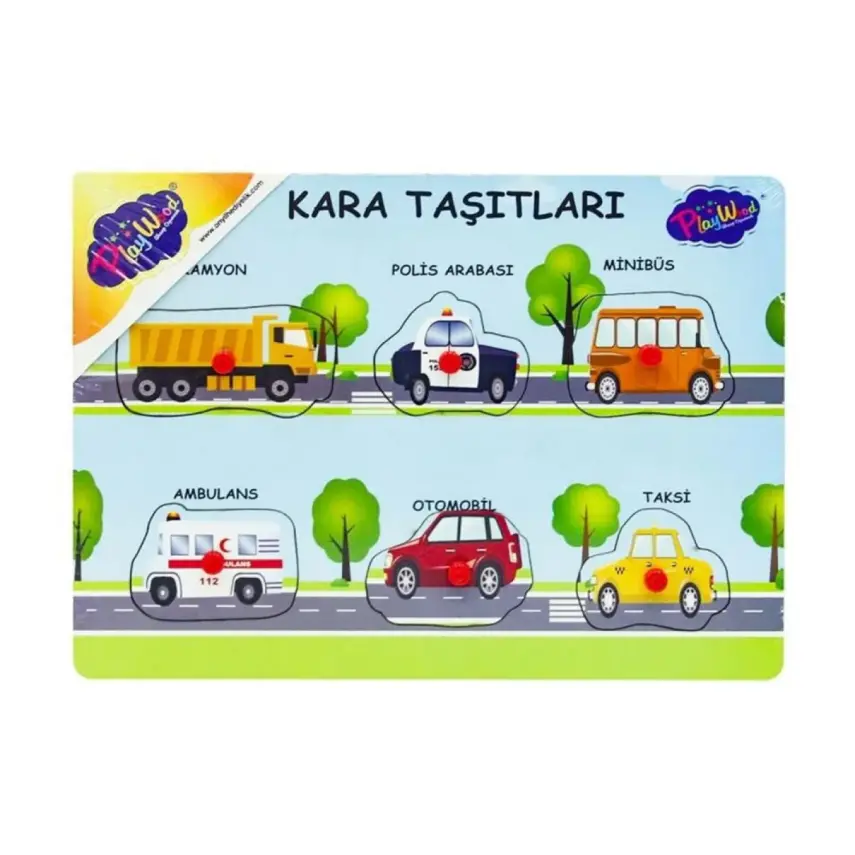 Playwood Ahşap Tutmalı Kara Ve Hava Taşıtları - 1