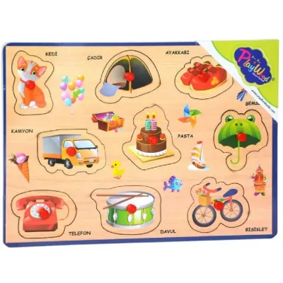 Playwood Ahşap Tutmalı Karışık Serisi (1)