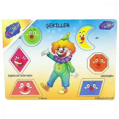 Playwood Ahşap Tutmalı Şekiller (1)