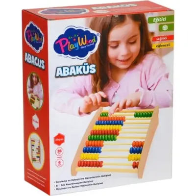 Playwood Kutuda Ahşap Abaküs - 2