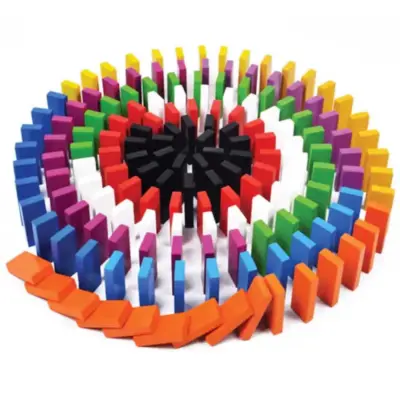 Playwood Kutuda Ahşap Domino Oyunu (1)