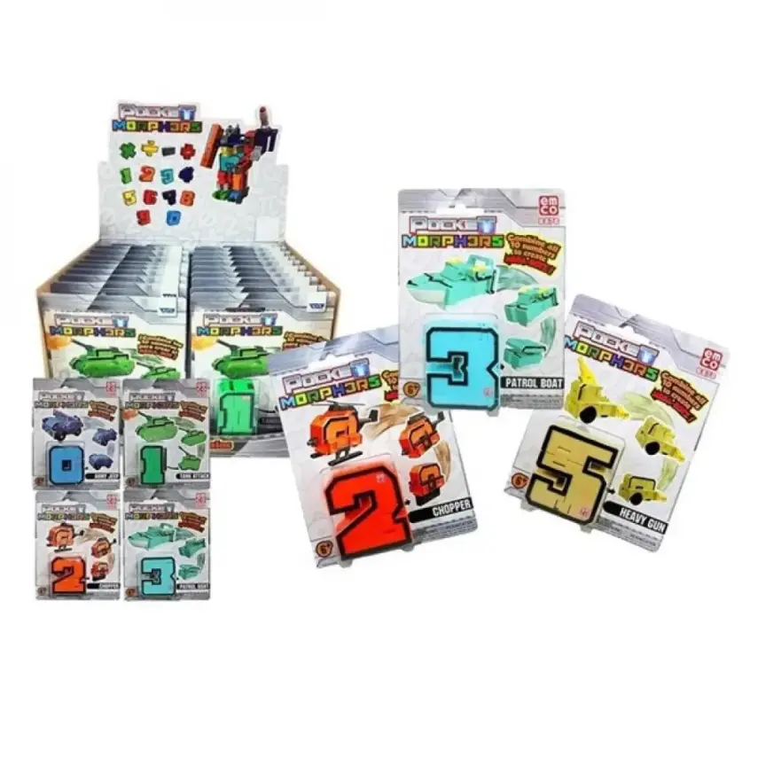 Pocket Morphers Dönüşebilen Numaralar - 2