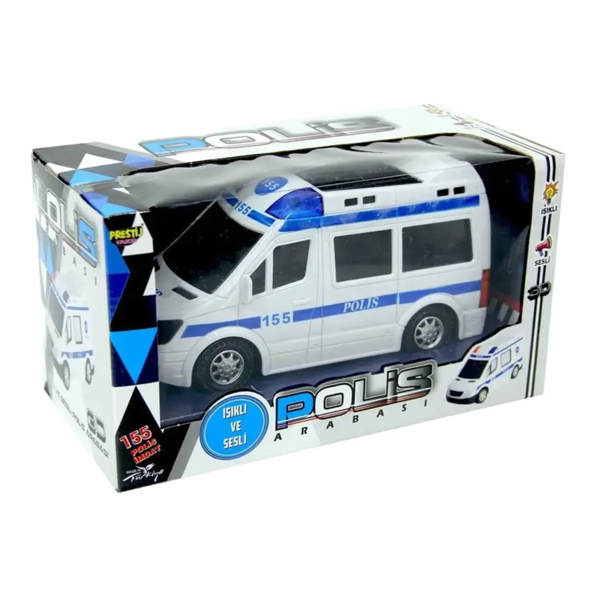 Polis Aracı Pilli Işıklı Kutulu - 2