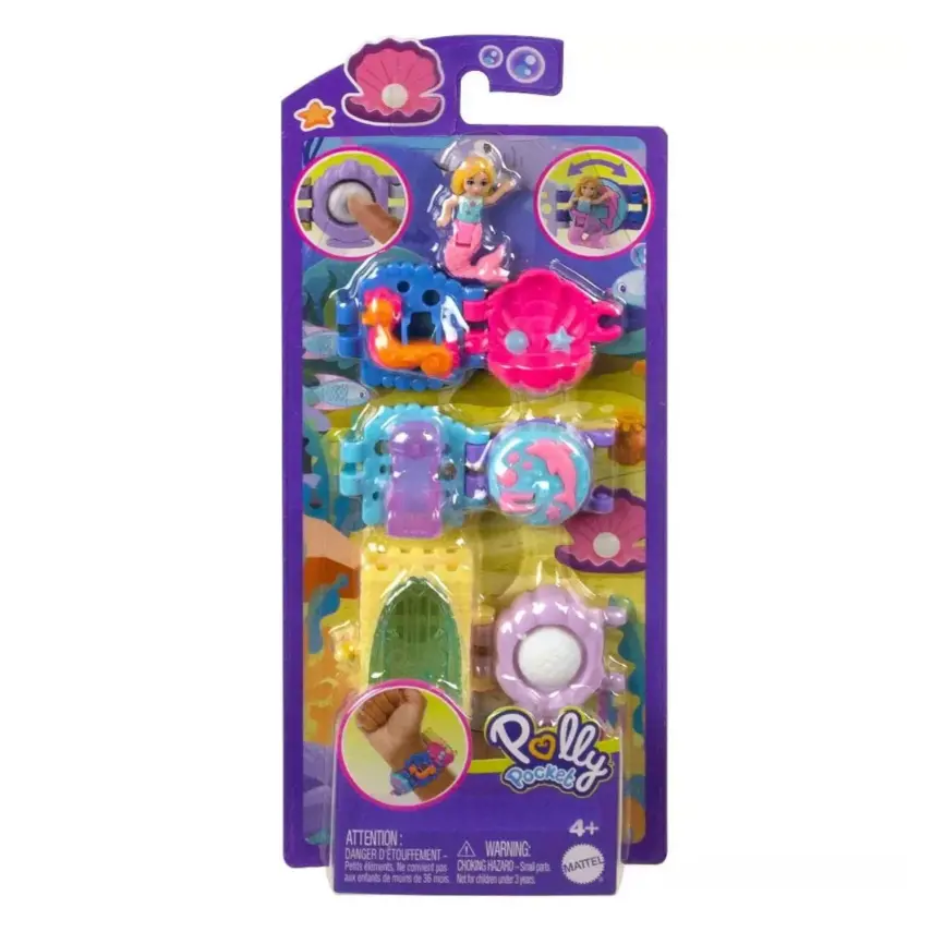 Polly Pocket Bileklik Olabilen Sevimli Oyun Setleri - 2