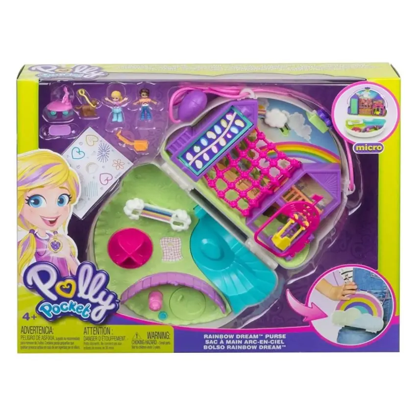 Polly Pocket Çanta Olabilen Micro Oyun Setleri - 1