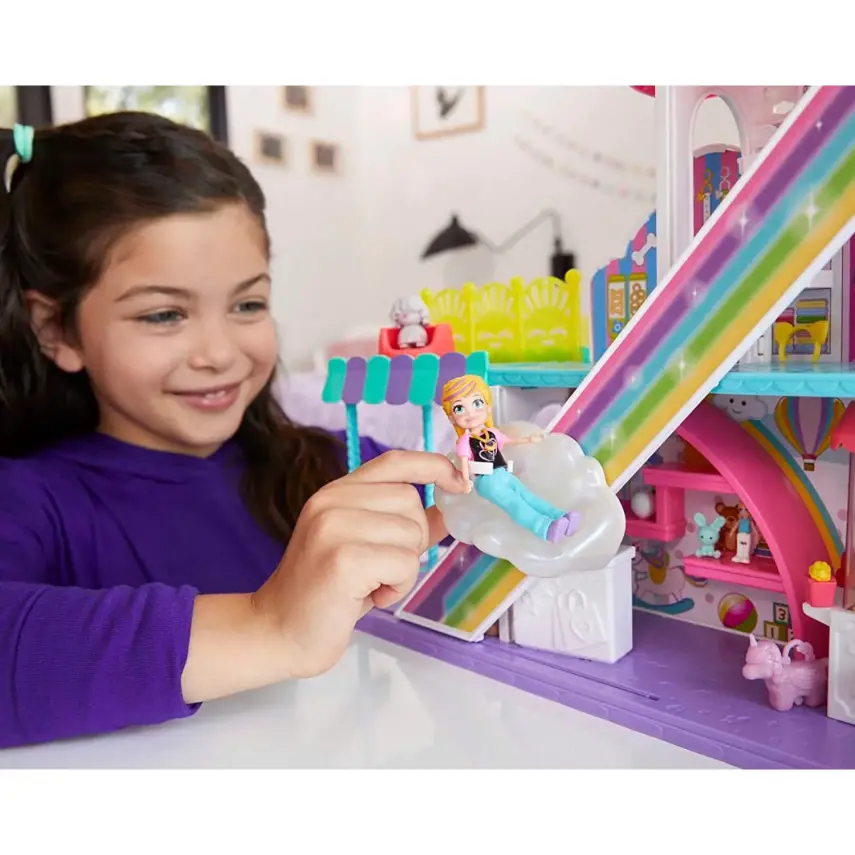 Polly Pocket Gökkuşağı Alışveriş Merkezi Oyun Seti - 6