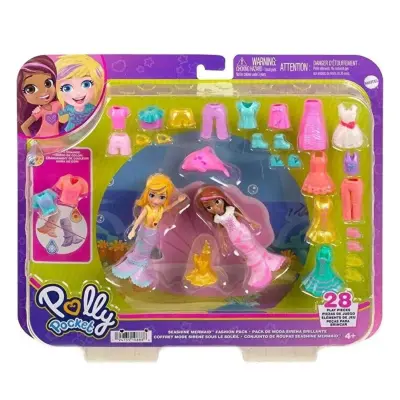 Polly Pocket ve Arkadaşları Farklı Moda Aksesuarları Oyun Setleri (1)