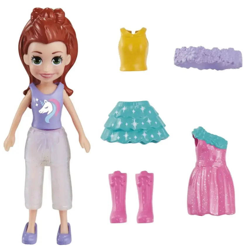 Polly Pocket ve Moda Aksesuarları Oyun Setleri - 1
