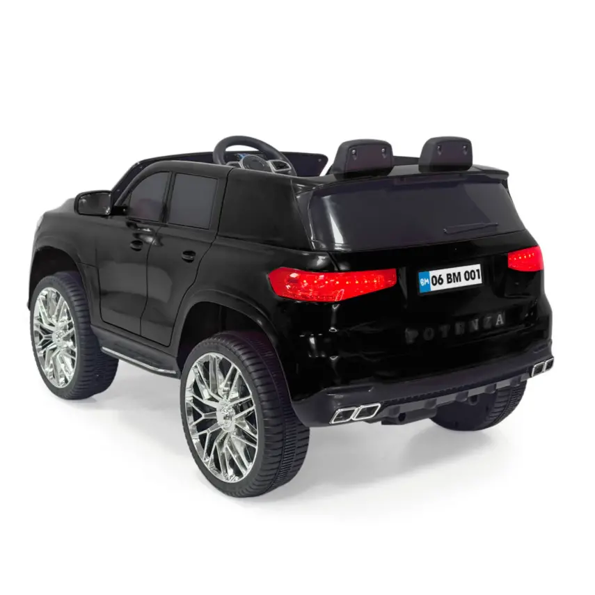 Potenza Akülü Araba Kumandalı 4*2 12 Volt Siyah - 6