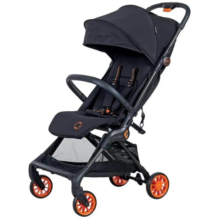 Prego 2224 Quark Kabin Bebek Arabası Turuncu - 2