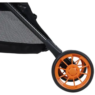 Prego 2224 Quark Kabin Bebek Arabası Turuncu - 8