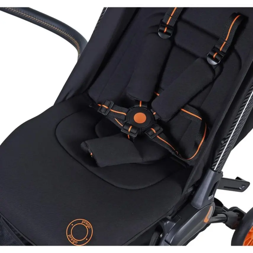 Prego 2224 Quark Kabin Bebek Arabası Turuncu - 9