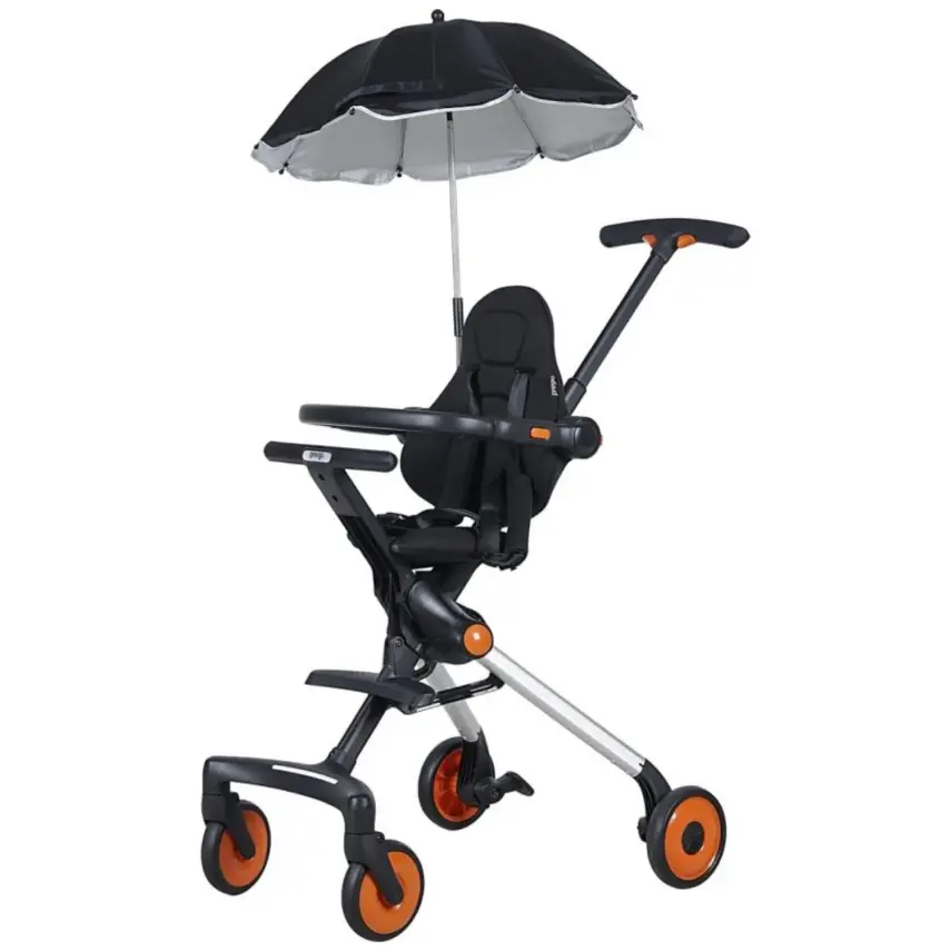 Prego 2226 Flex Bebek Arabası Turuncu - 2