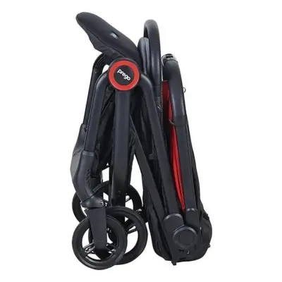 Prego 2228 Easy Fold Kabin Bebek Arabası Kırmızı - 4