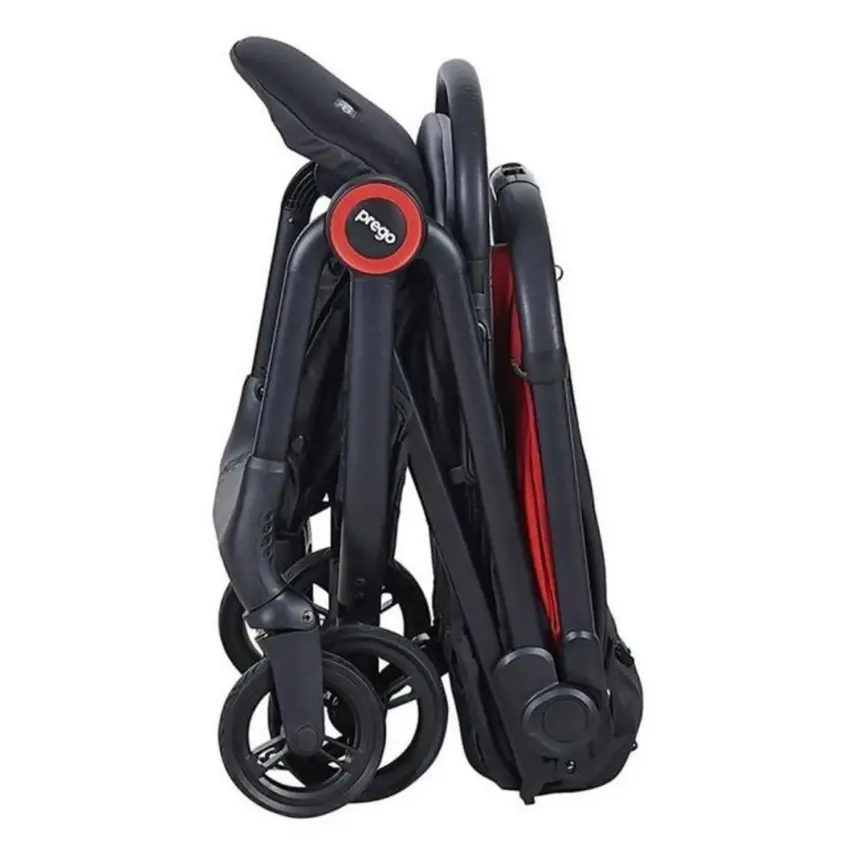 Prego 2228 Easy Fold Kabin Bebek Arabası Kırmızı - 4
