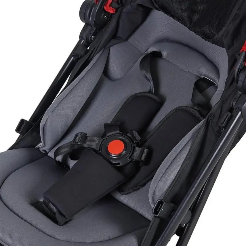 Prego 2228 Easy Fold Kabin Bebek Arabası Kırmızı - 7
