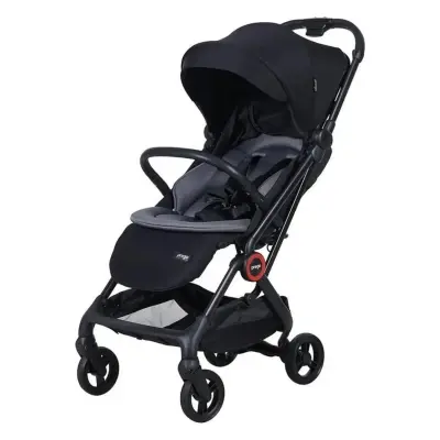 Prego 2228 Easy Fold Kabin Katlanır Bebek Arabası Siyah (1)