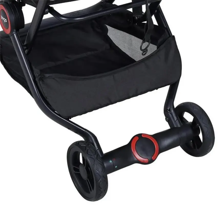 Prego 2228 Easy Fold Kabin Katlanır Bebek Arabası Siyah - 6