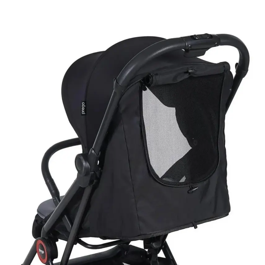 Prego 2228 Easy Fold Kabin Katlanır Bebek Arabası Siyah - 9