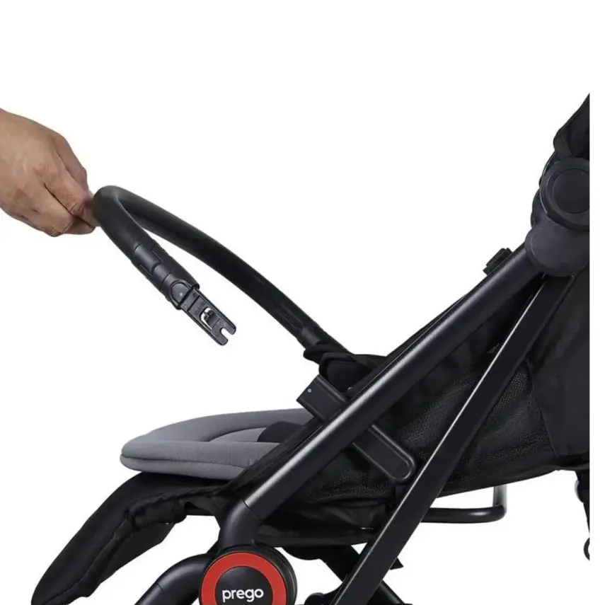 Prego 2228 Easy Fold Kabin Katlanır Bebek Arabası Siyah - 8