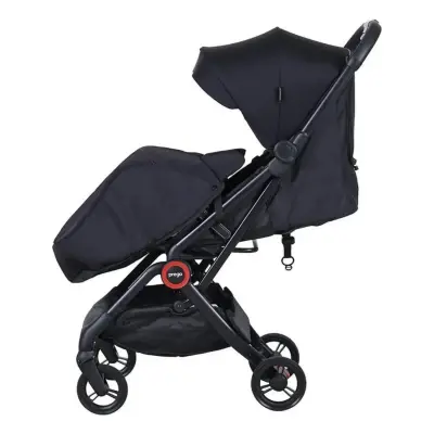 Prego 2228 Easy Fold Kabin Katlanır Bebek Arabası Siyah - 5