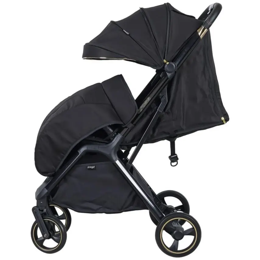 Prego 2240 Cross Bebek Arabası Siyah - 4