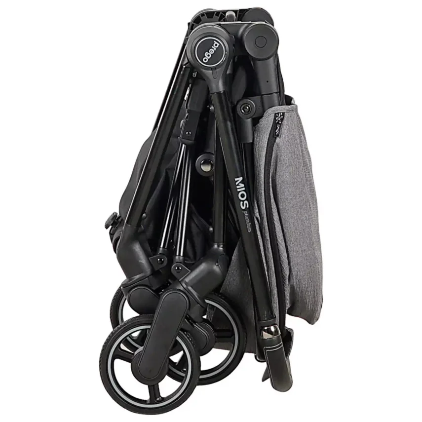 Prego 2415 Mios Premium I-Size Bebek Arabası Gri - 6