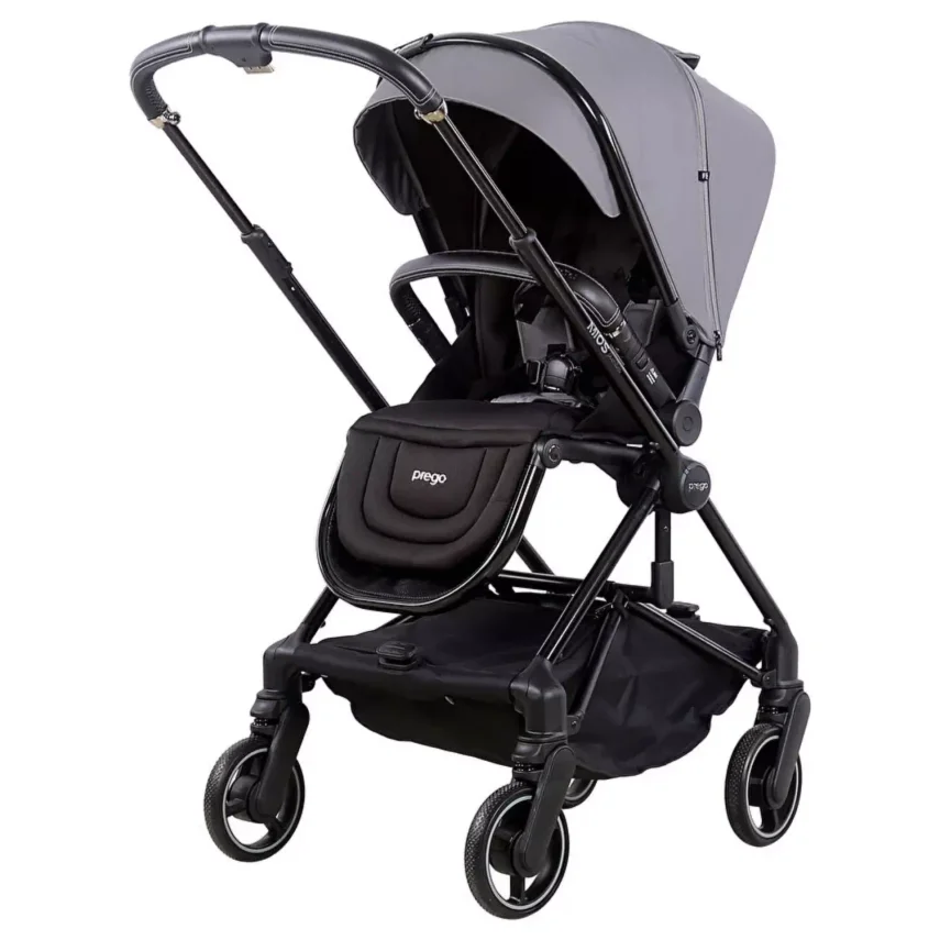 Prego 2415 Mios Premium I-Size Bebek Arabası Gri - 4