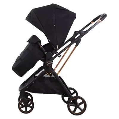 Prego 2415 Mios Premium I-Size Travel Sistem Bebek Arabası Siyah - 5