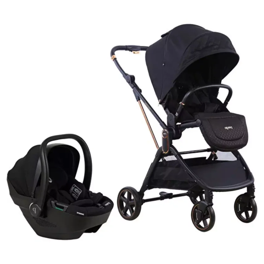 Prego 2415 Mios Premium I-Size Travel Sistem Bebek Arabası Siyah - 1