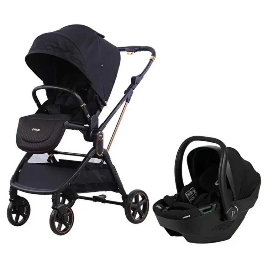 Prego 2415 Mios Premium I-Size Travel Sistem Bebek Arabası Siyah - 2
