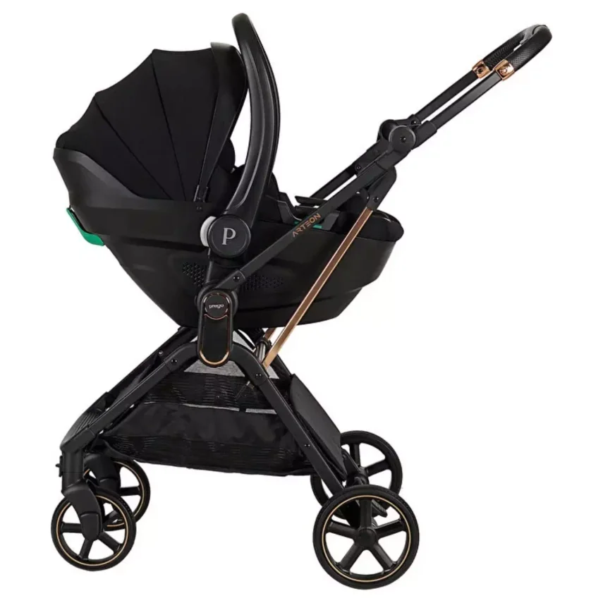 Prego 2415 Mios Premium I-Size Travel Sistem Bebek Arabası Siyah - 7