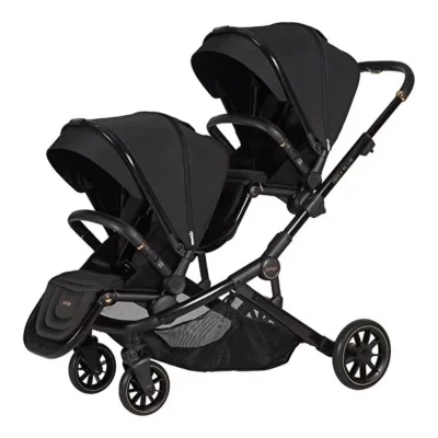 Prego 2420 Ibiza Plus I-Size Travel Sistem İkiz Bebek Arabası Siyah - 5