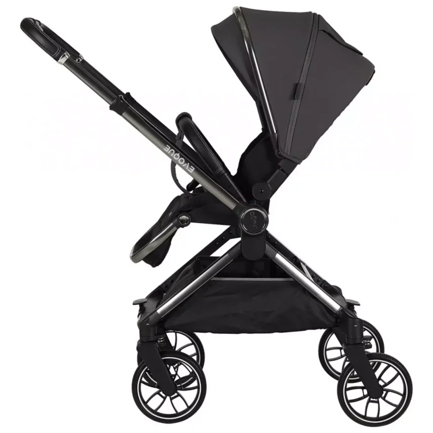 Prego 2425 Evoque I-Size Bebek Arabası Gri - 2
