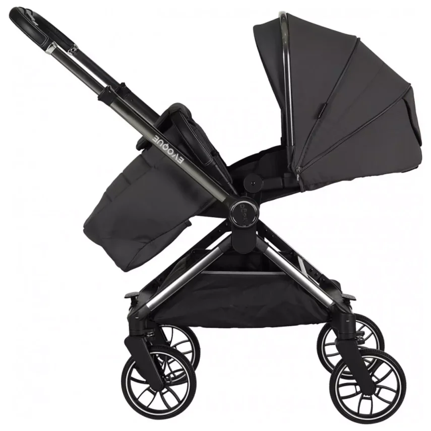 Prego 2425 Evoque I-Size Bebek Arabası Gri - 4