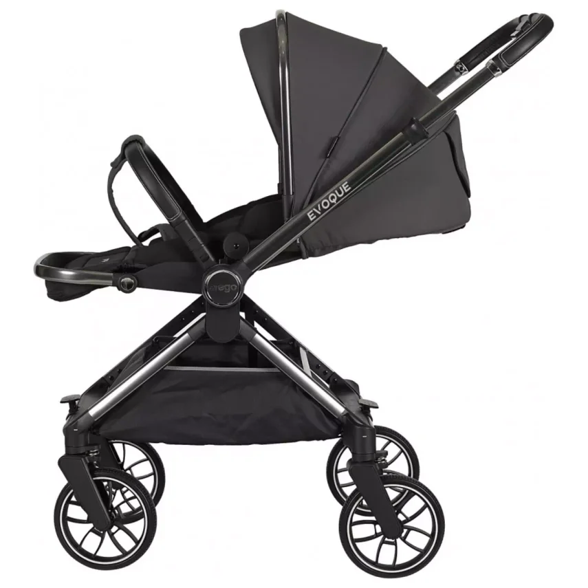 Prego 2425 Evoque I-Size Bebek Arabası Gri - 5