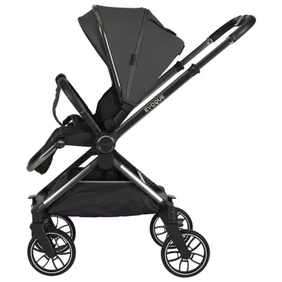 Prego 2425 Evoque I-Size Bebek Arabası Gri - 6